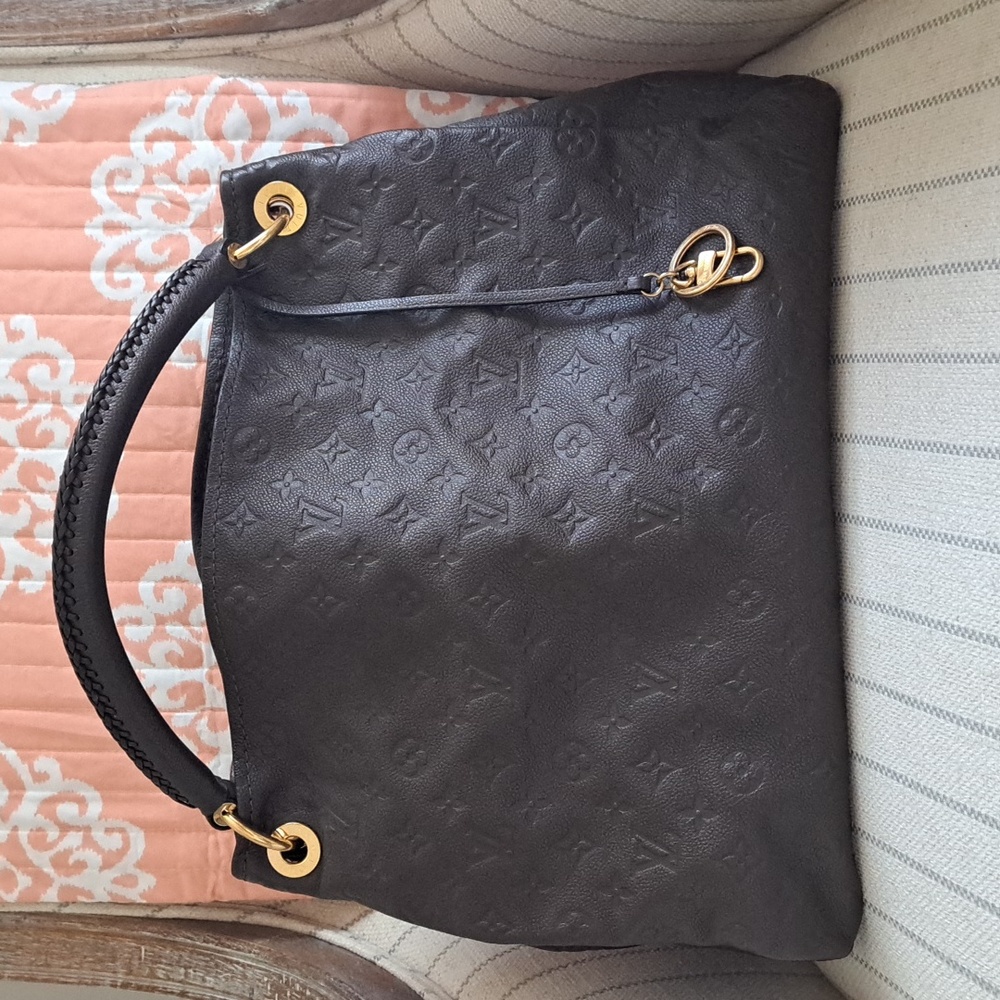 Louis Vuitton Artsy MM chocolate brown empreinte